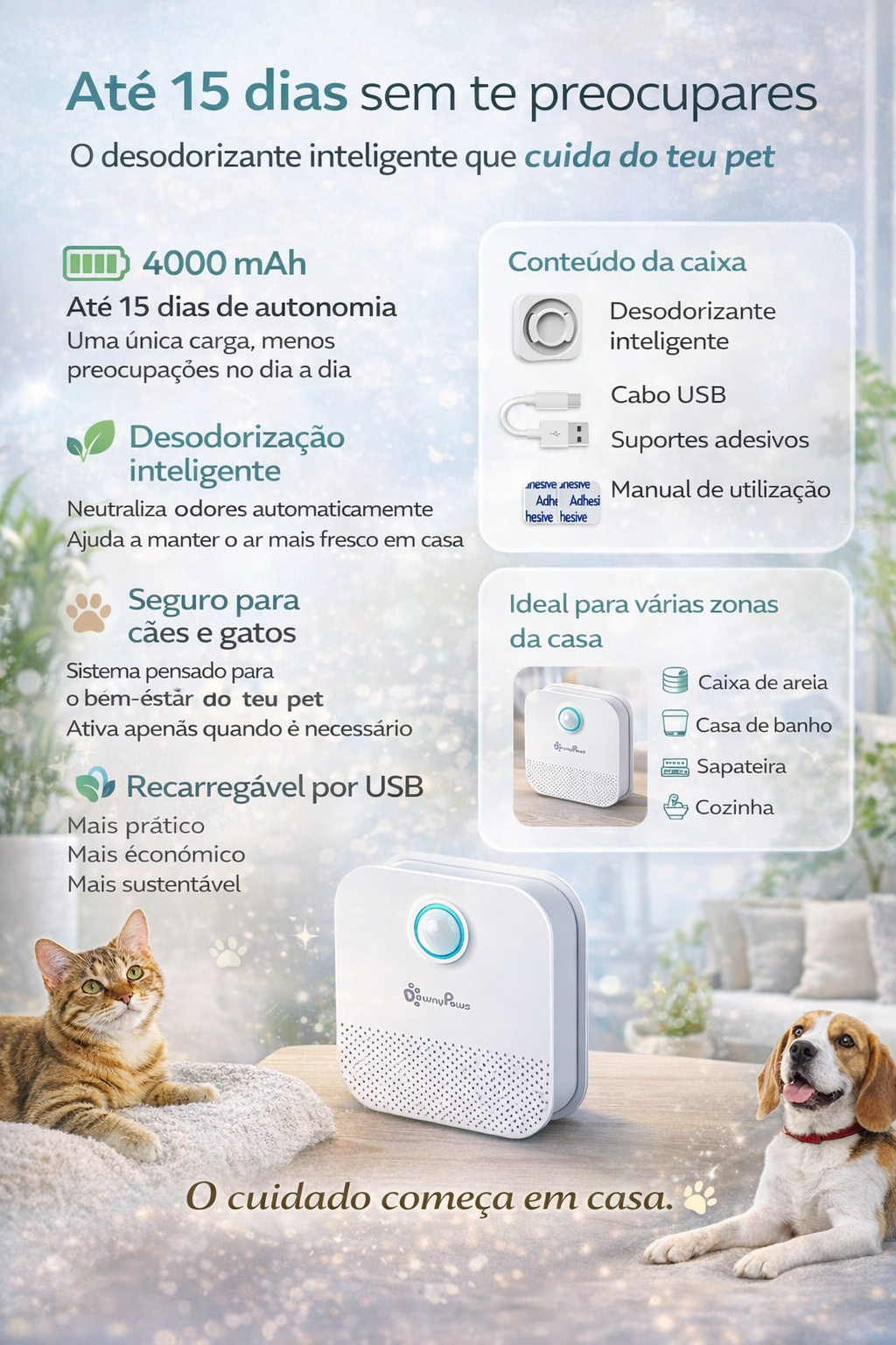 Desodorizador Inteligente