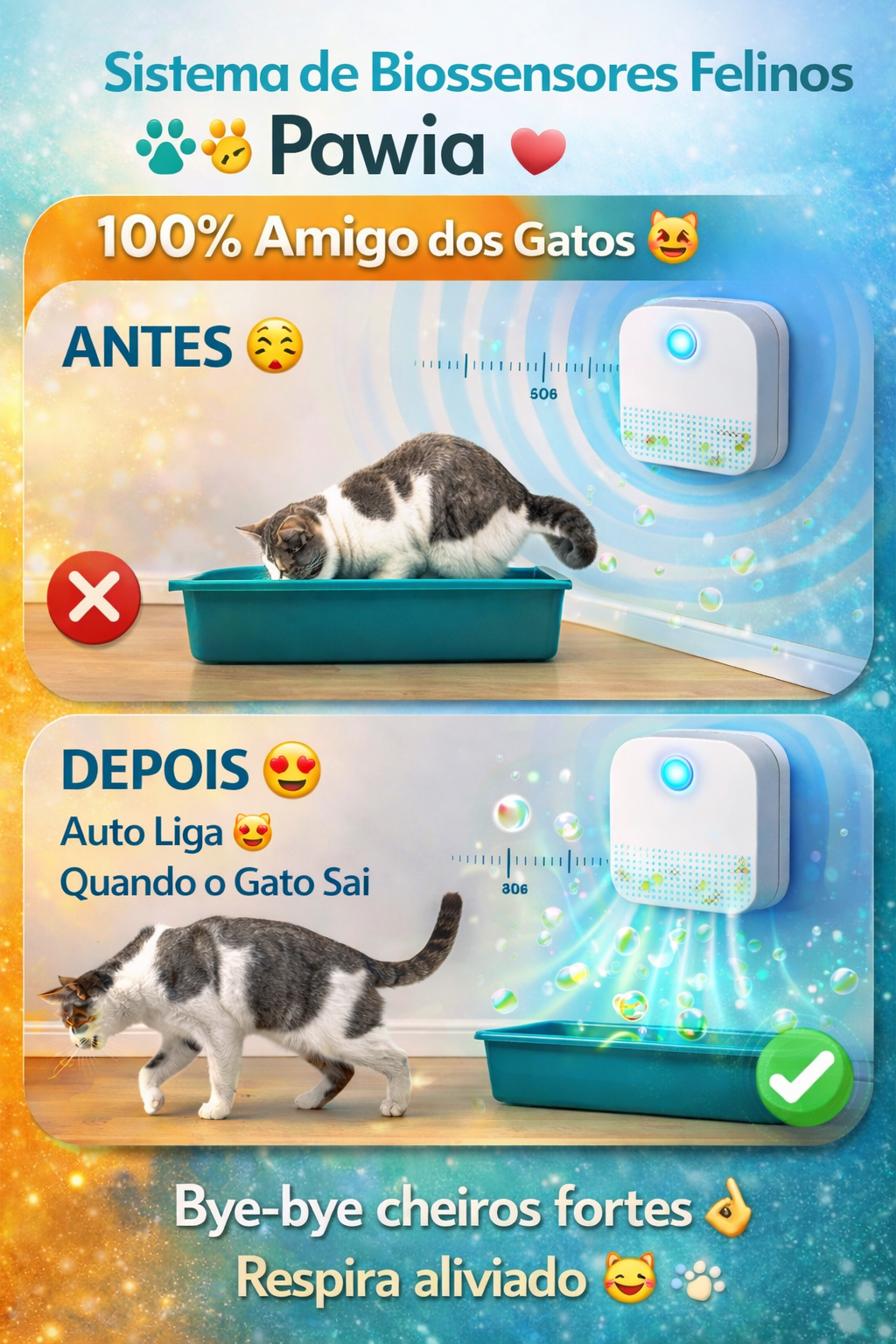 Desodorizador Inteligente