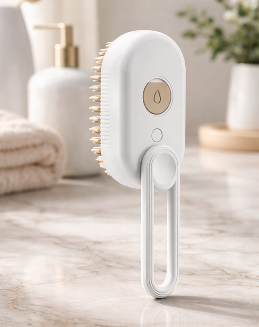 Pawvía SteamCare™ 3-in-1 Electric Steam Brush for Dogs and Cats