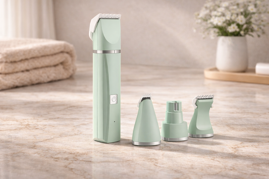 4-in-1 Electric Pet Grooming Kit for Dogs and Cats – Trimmer, Clipper & Nail Grinder