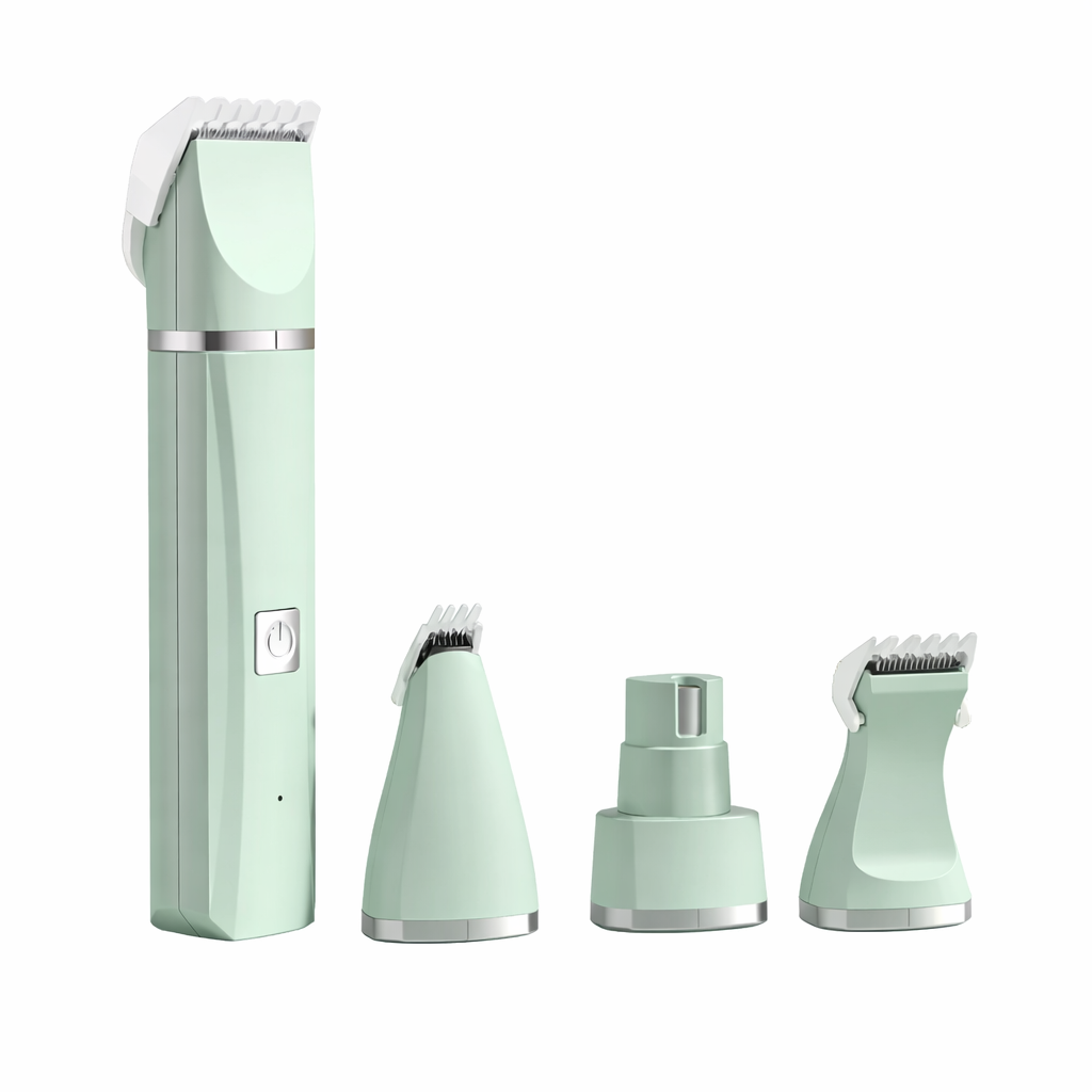 4-in-1 Electric Pet Grooming Kit for Dogs and Cats – Trimmer, Clipper & Nail Grinder