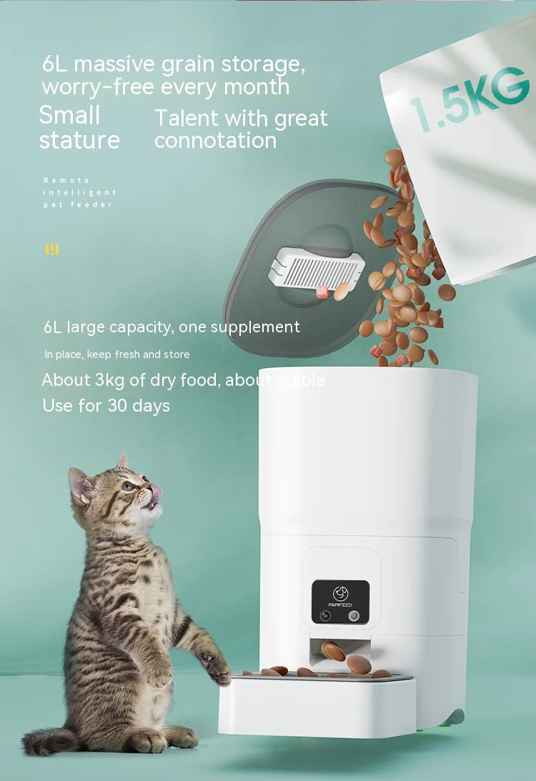Smart Automatic Pet Feeder 6L