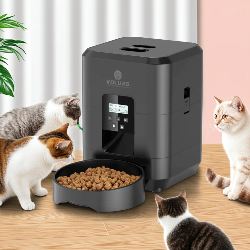 Smart Wi-Fi Automatic Pet Feeder – Stress-Free Feeding