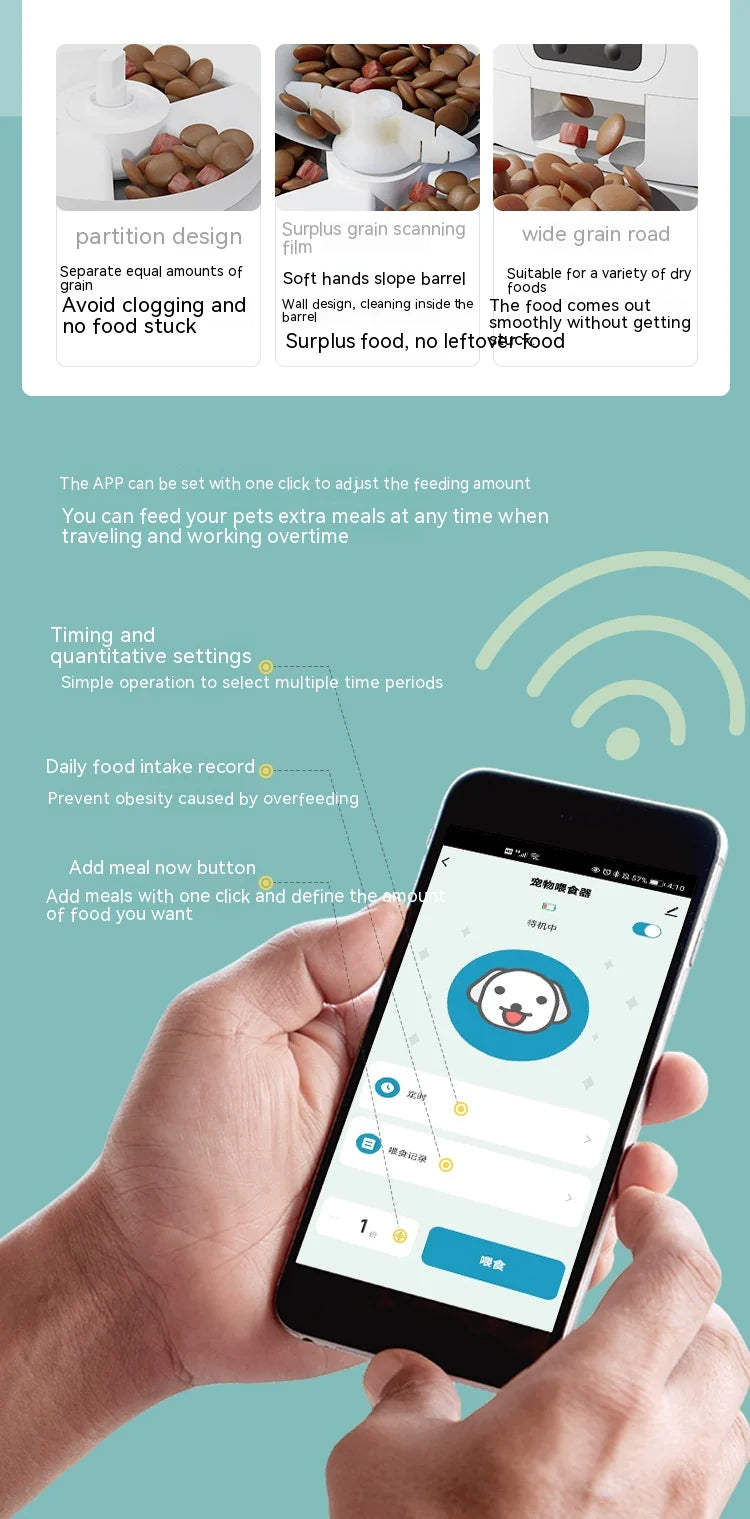 Smart Automatic Pet Feeder 6L